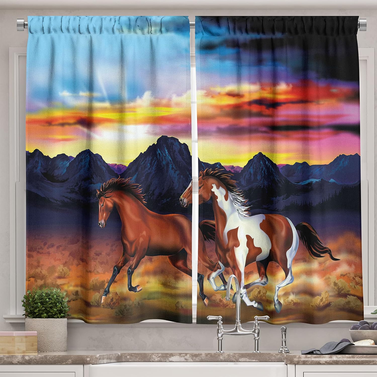 wester kitchen curtains