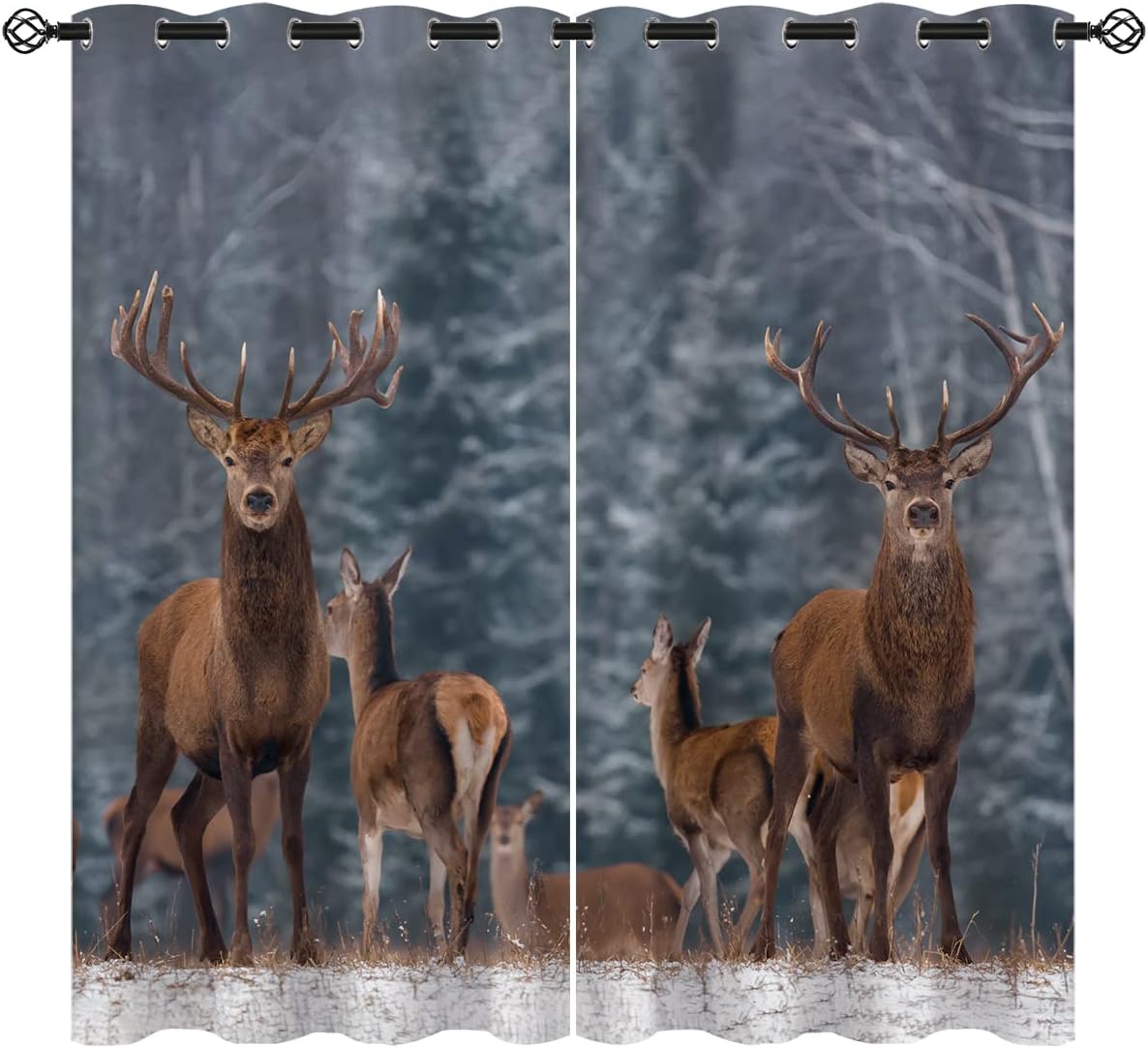 Deer Curtains