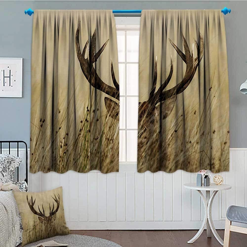 8 Deer Curtains to Bring the Wild in Your Home - Curtainmadness