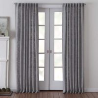 grey fade resistant curtains